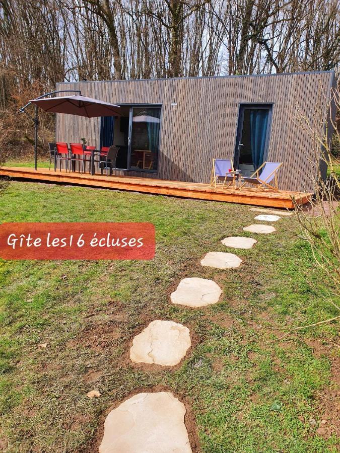 Gîte 16 écluses canal du Nivernais La Collancelle Exterior foto